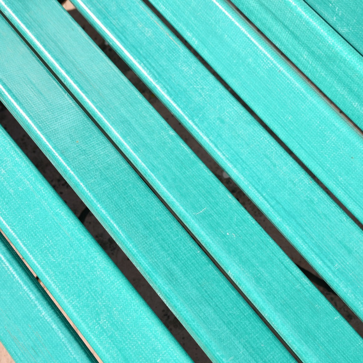 Ornate Scroll Cast Iron and Green Park Bench
