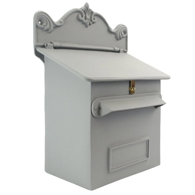 Light Grey Cambourne Secure Parcel Box Wall Mount - thumbnail