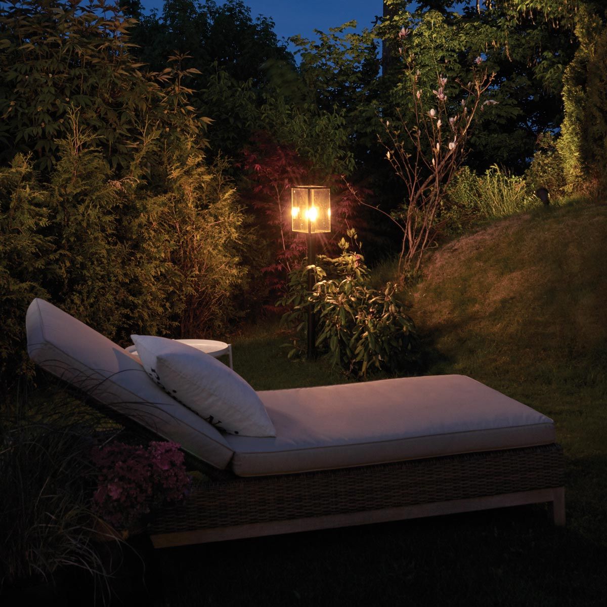 reine bollard light in situ
