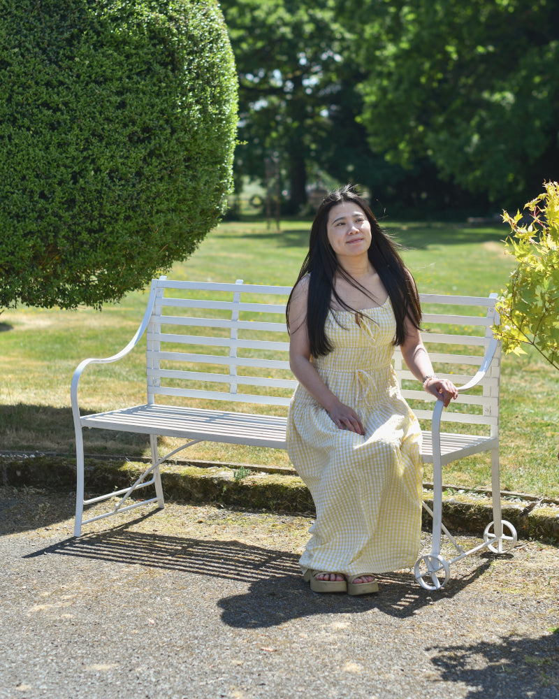 Life size scale of the 'Lowbridge' bench