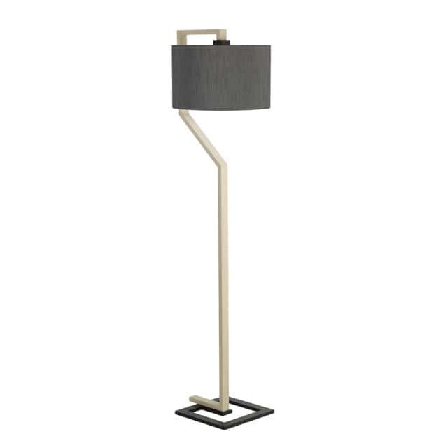'Lydney' Grey Floor Lamp - thumbnail