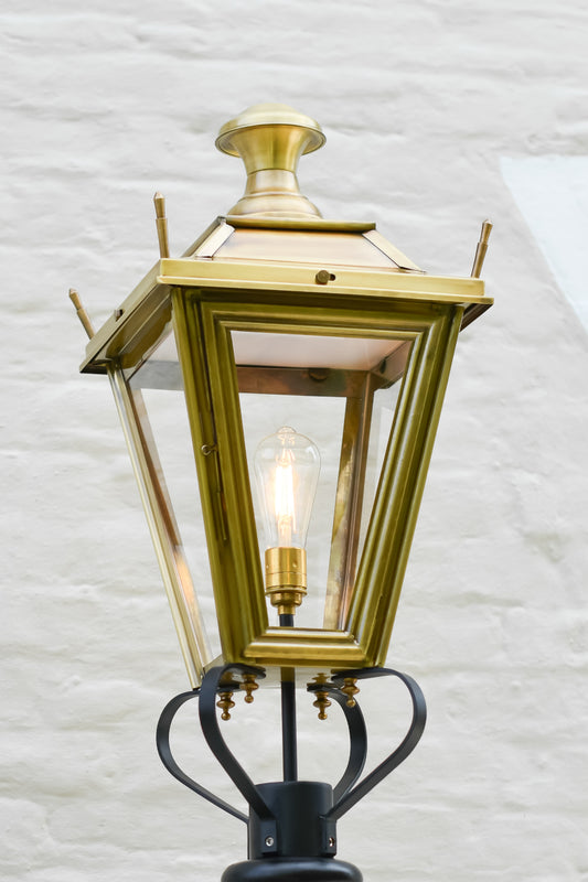Medium Antique Brass Dorchester Lantern