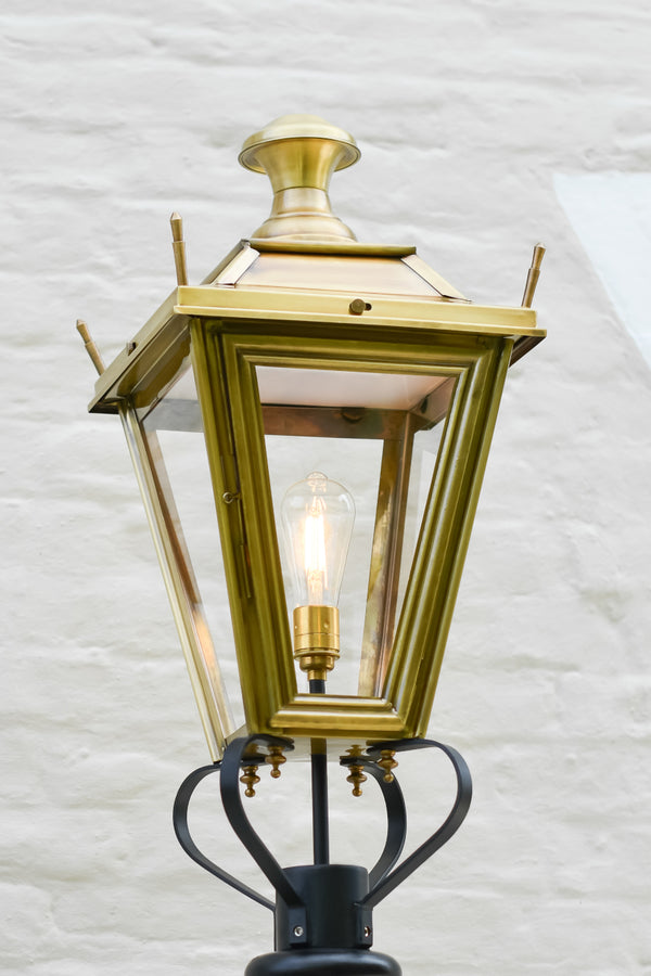 70cm Antique Brass 'Dorchester' Lantern
