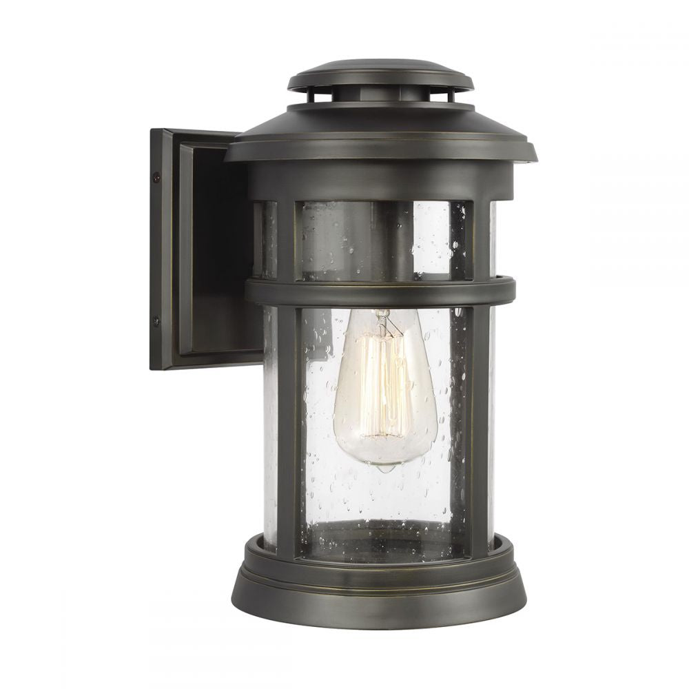 Medium Brushed Steel Finish Modern Wall Light