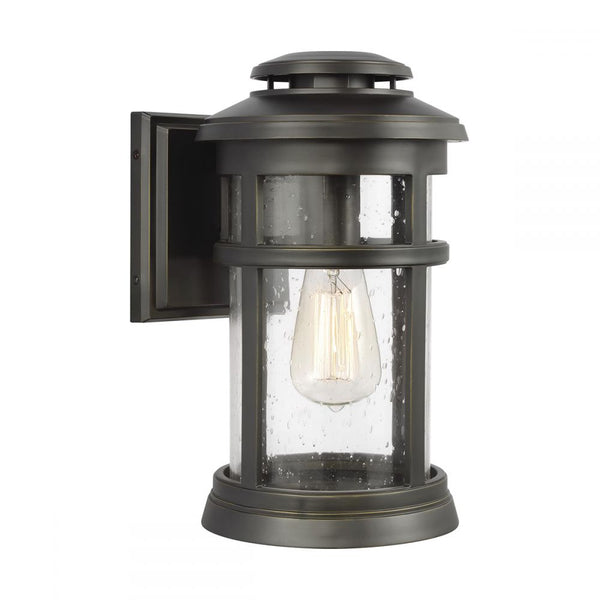 Medium Antique Bronze Finish Modern Wall Light