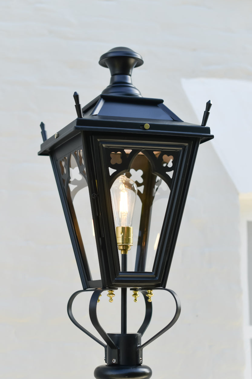 Medium Black Gothic Lantern