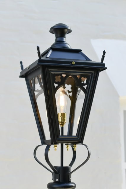 70cm Black Gothic Lantern - thumbnail