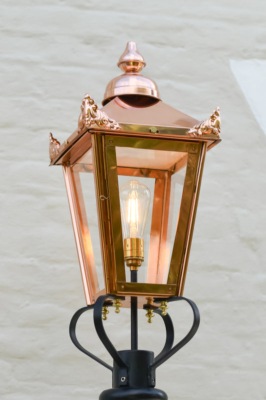 Medium Copper Victorian Lantern
