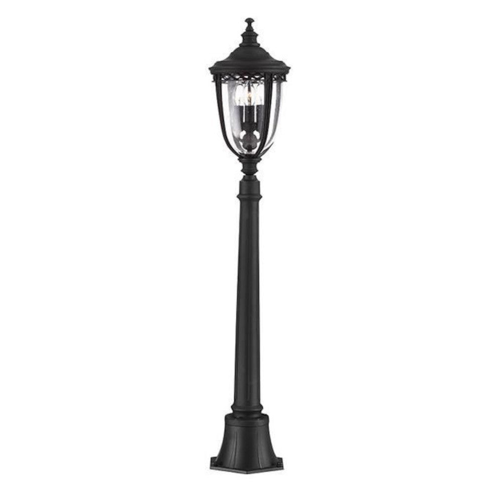 'Melbury' Traditional Black Pillar Light