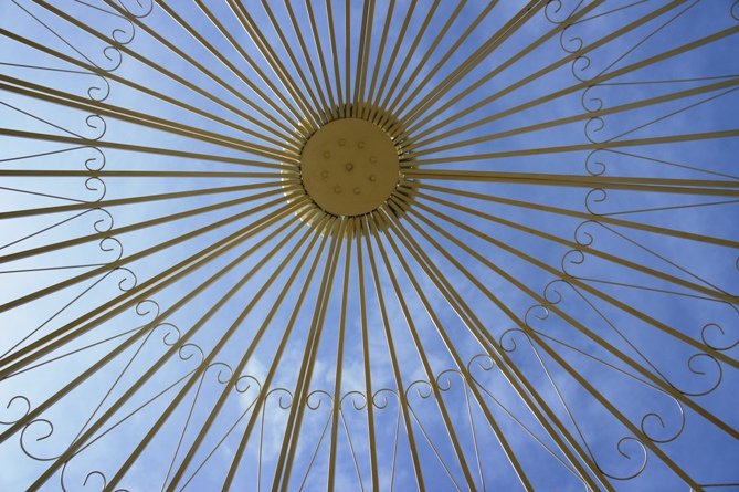 Hinged Gazebo Door