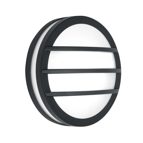 'Sunne' Modern Aluminium Round Ceiling or Wall Light - 26cm