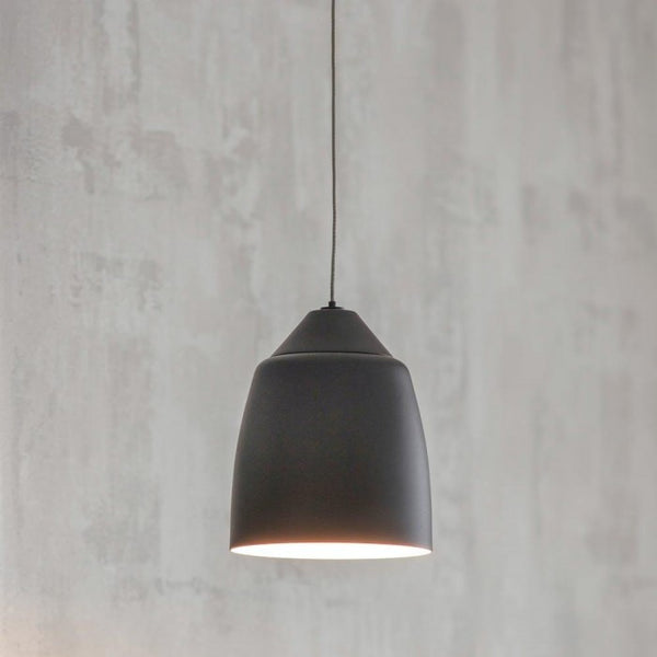 Modern Black Hanging Pendant Light By Garden Trading