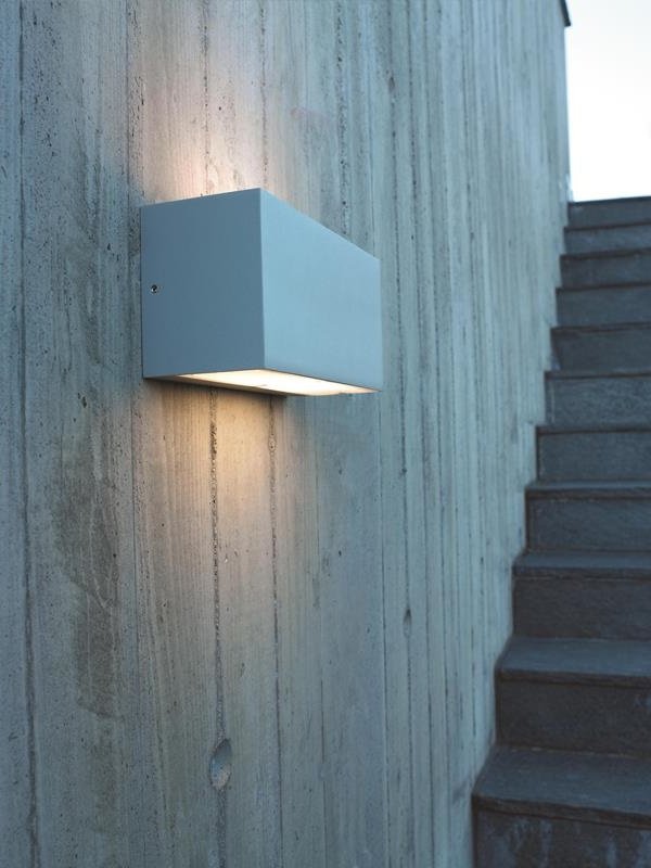 Modern Rectangular Flush Fix Wall Light
