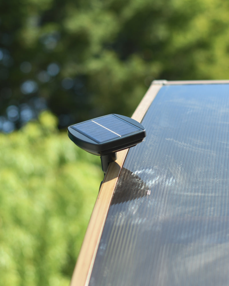 View of the solar panel