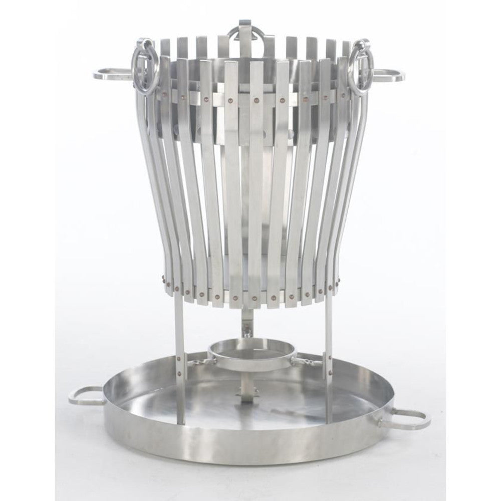 'Mottram' Stainless Steel Log Burner And Ash Tray 