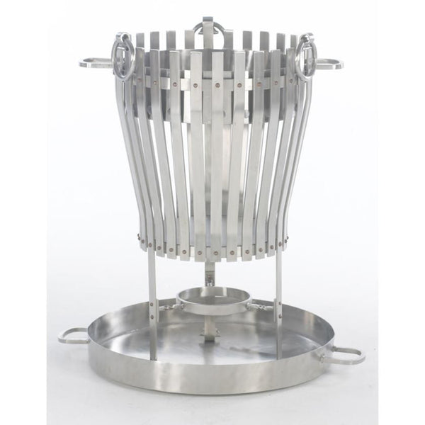 'Mottram' Stainless Steel Log Burner And Ash Tray