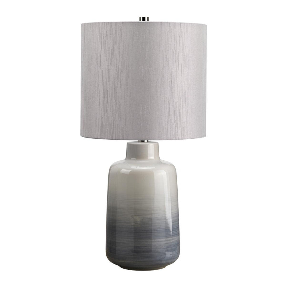 'Newark' Blue And Grey Table Lamp