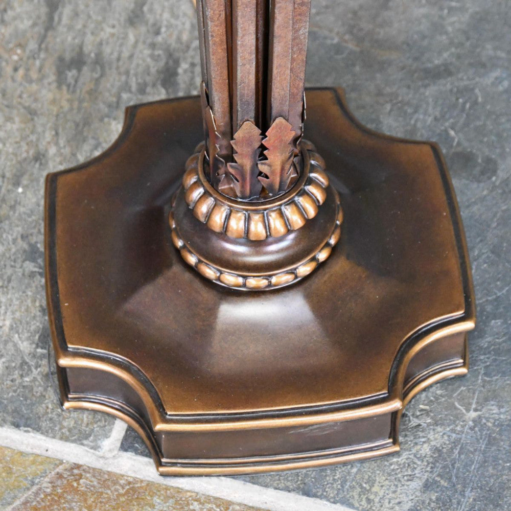 Magnified view of the antique gold floor 