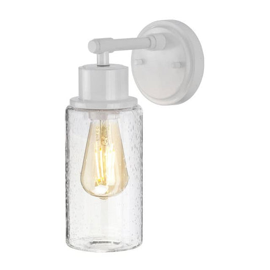 'Norris' White Top Fix Wall Light - thumbnail