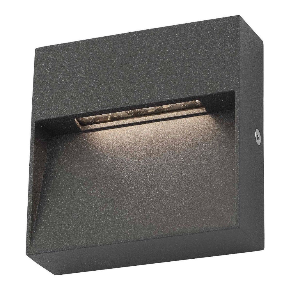 The modern wall light on a white background