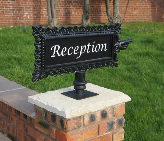 Ornate Directional Property Name Sign