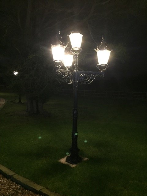 Reclaimed Lamp Post and Lantern Collection