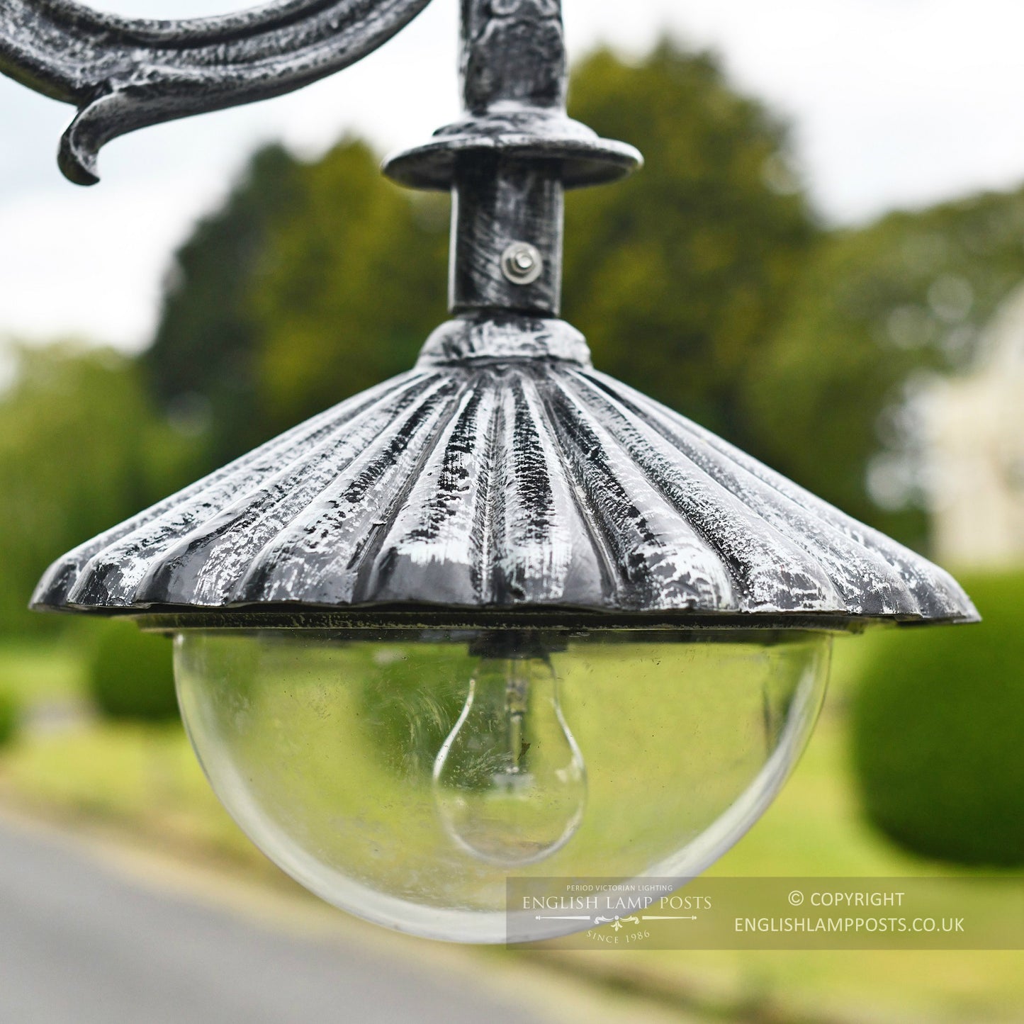Ornate Victorian Suspended Lamp Post Luminaire