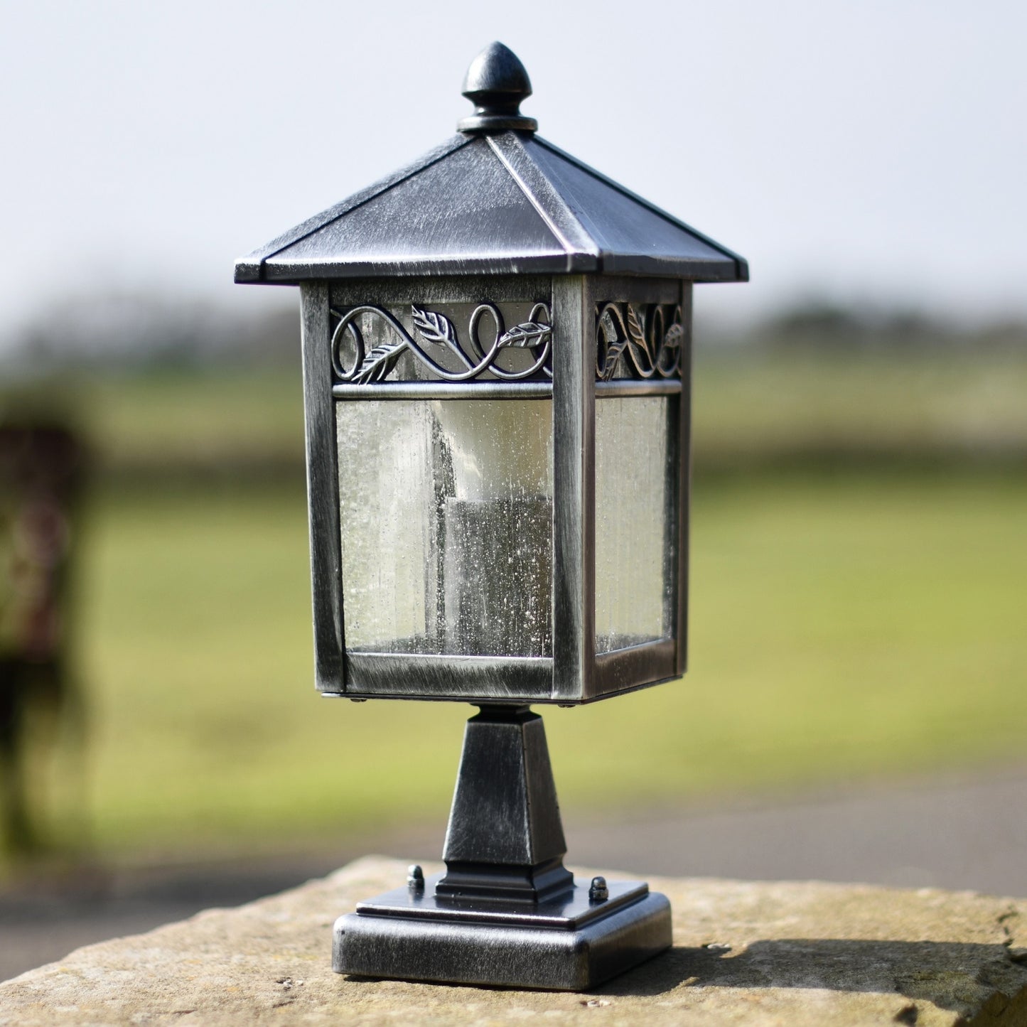 Outdoor Driveway Pillar lighttraditional