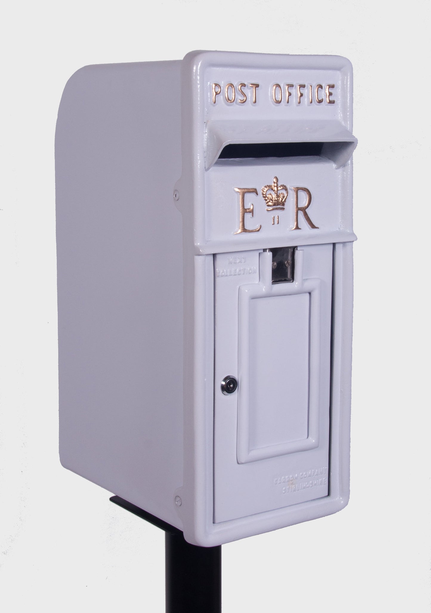 Elizabeth Regina Post Box Limited Edition White