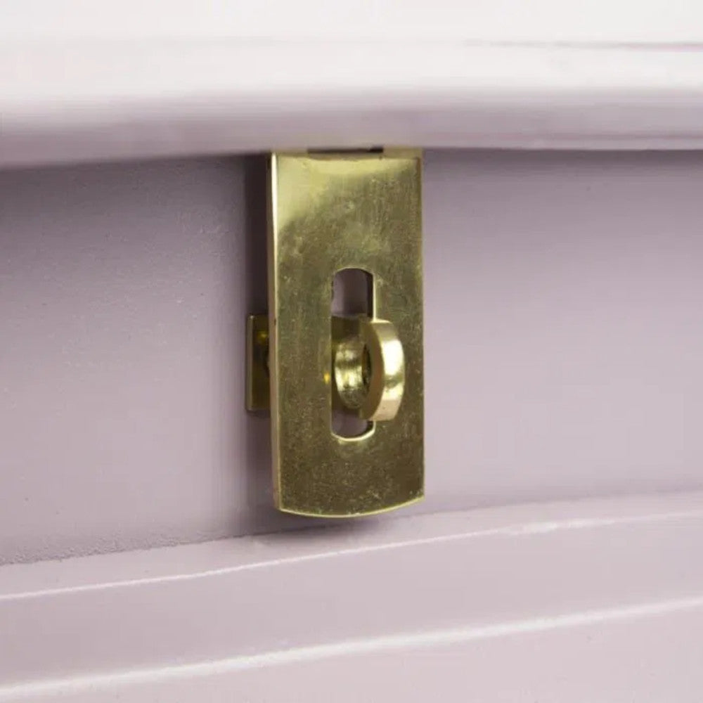 Brass lockable hatch