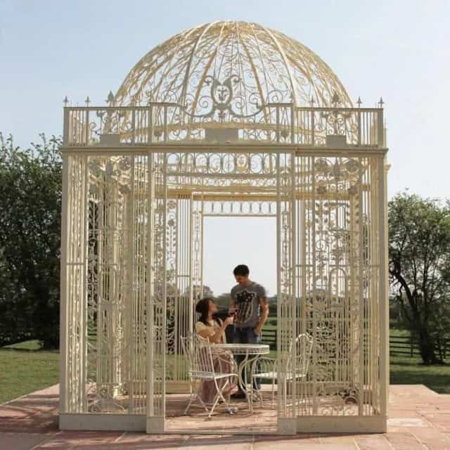 The Royal Alexandria Gazebo In Cream - thumbnail