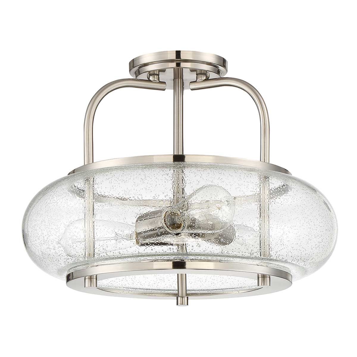 The three light pendant not illuminated