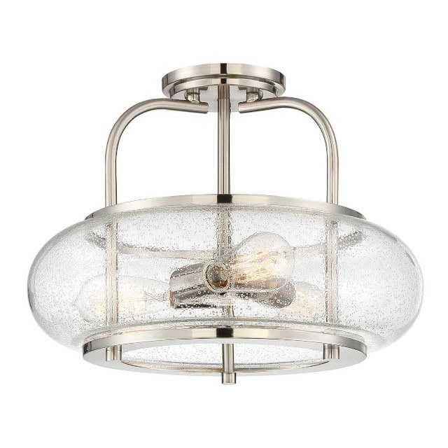 'Penrice' Semi Flush Pendant Light - 3 Light - thumbnail