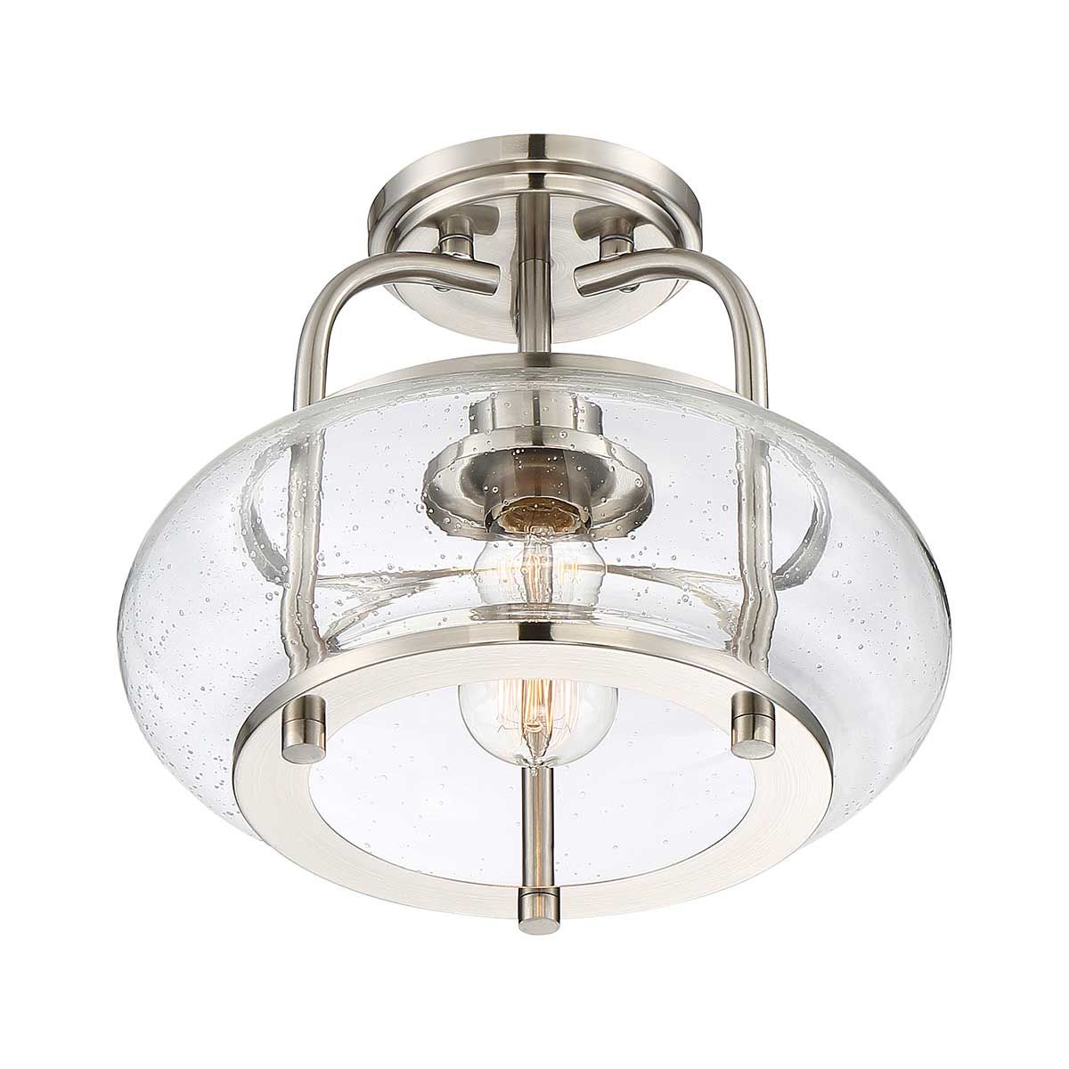 View of the underneath of the light