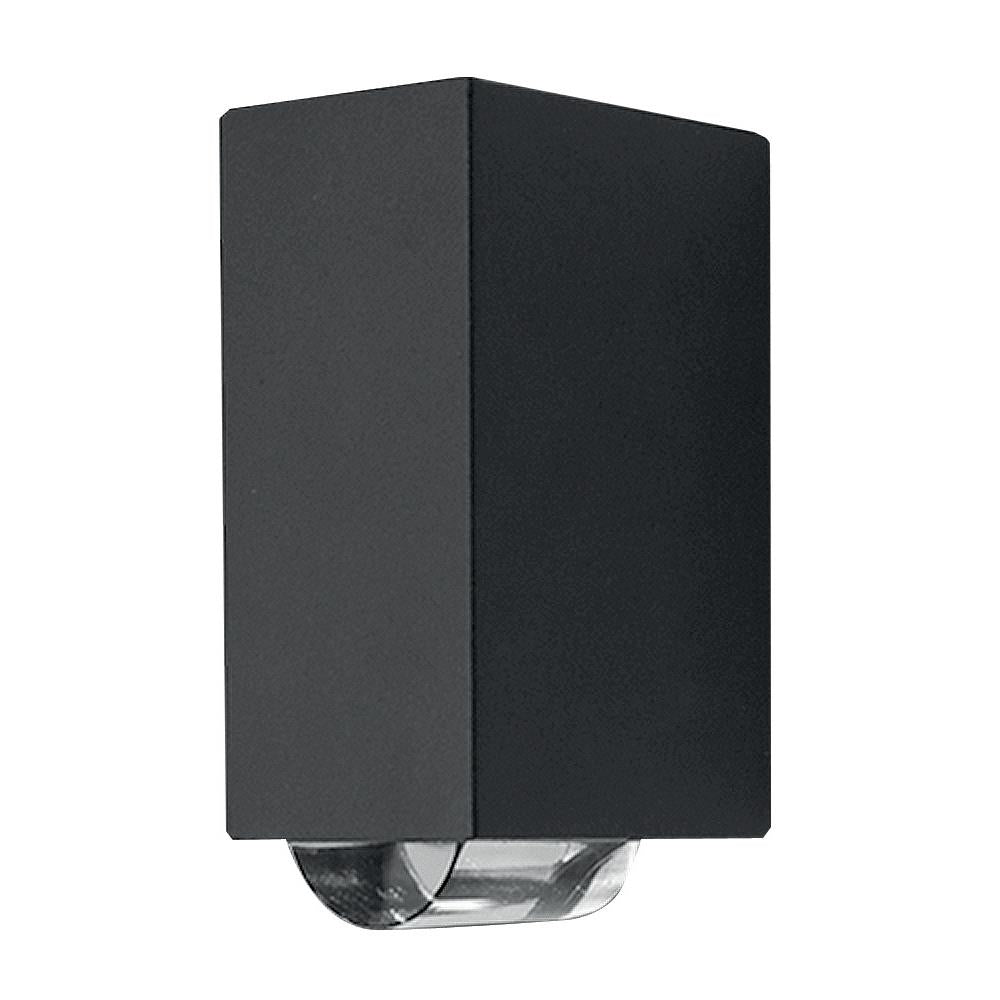 'Phyllis' Graphite Rectangular Wall Light