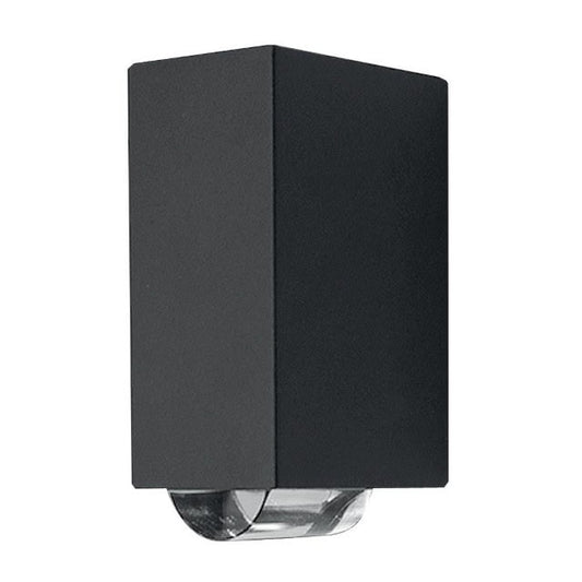 'Phyllis' Graphite Rectangular Wall Light - thumbnail