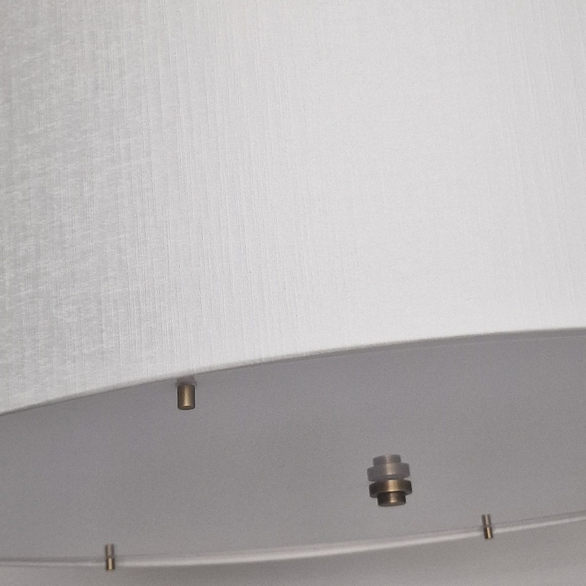 View of multiple brass finials 