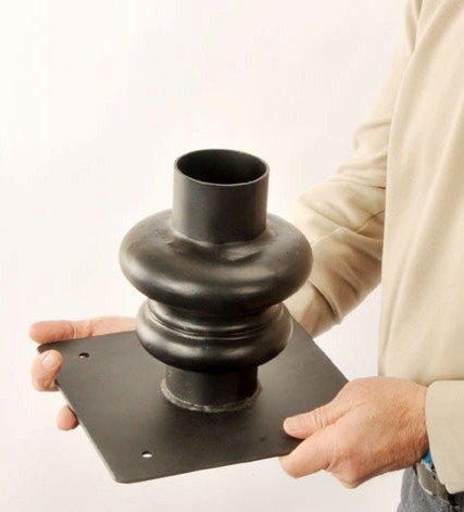 Belgravia pillar light base