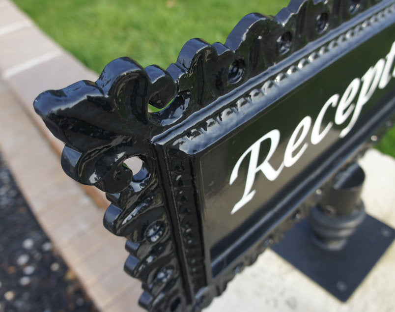 Ornate Directional Property Name Sign