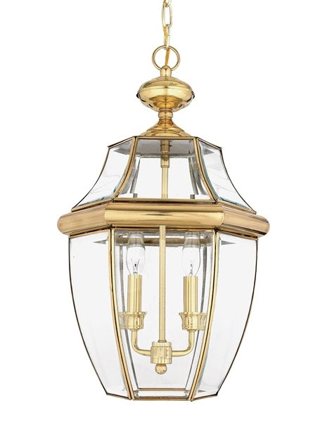 Polished Brass Handmade Chain Hanging Ceiling Light