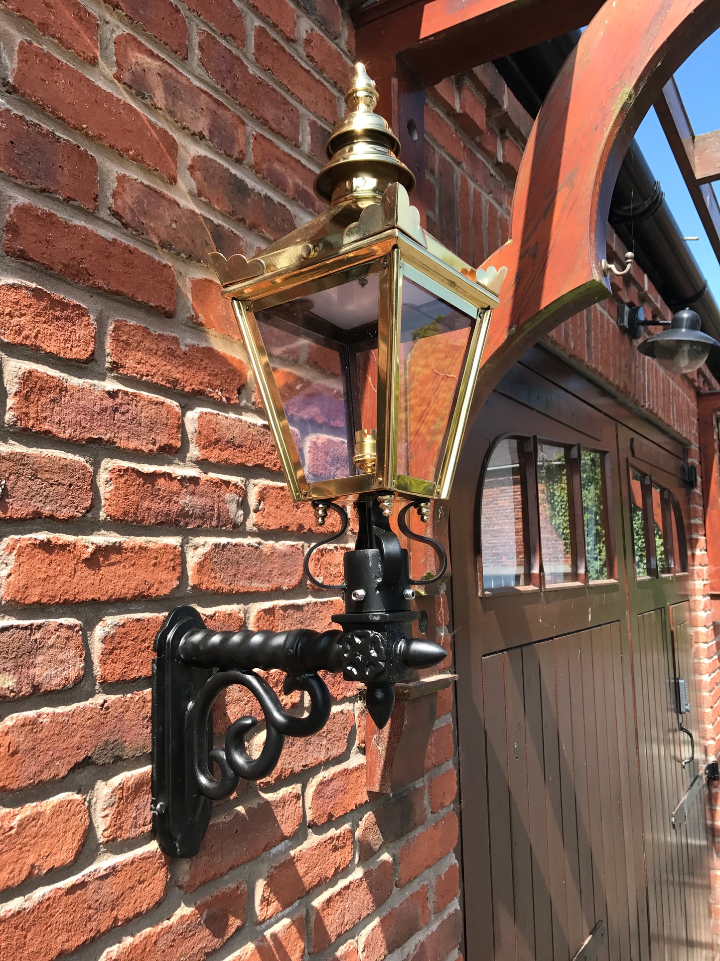 Polished Brass Kensington Wall Light