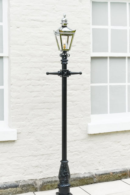 Polished Chrome 'Kensington' Lamp Post - thumbnail