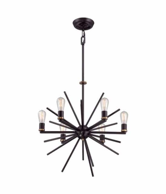 'Poole' Spiked Pendant Light - thumbnail