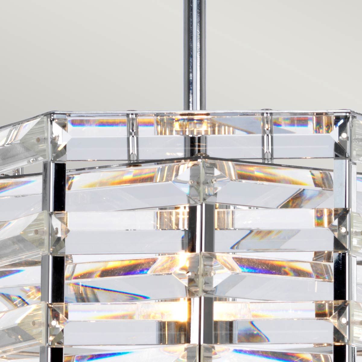 Close up of the nickel pendant pole