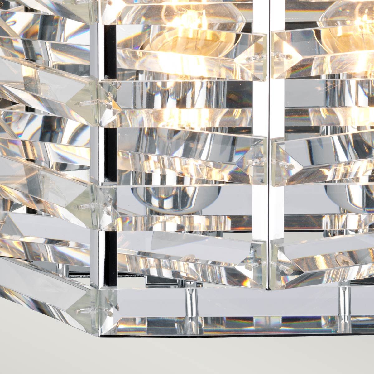 View of the central section of the light
