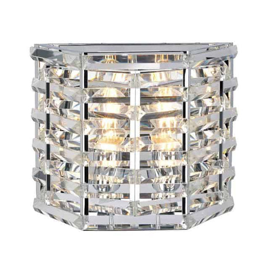 'Portobello' Polished Nickel Wall Light - thumbnail