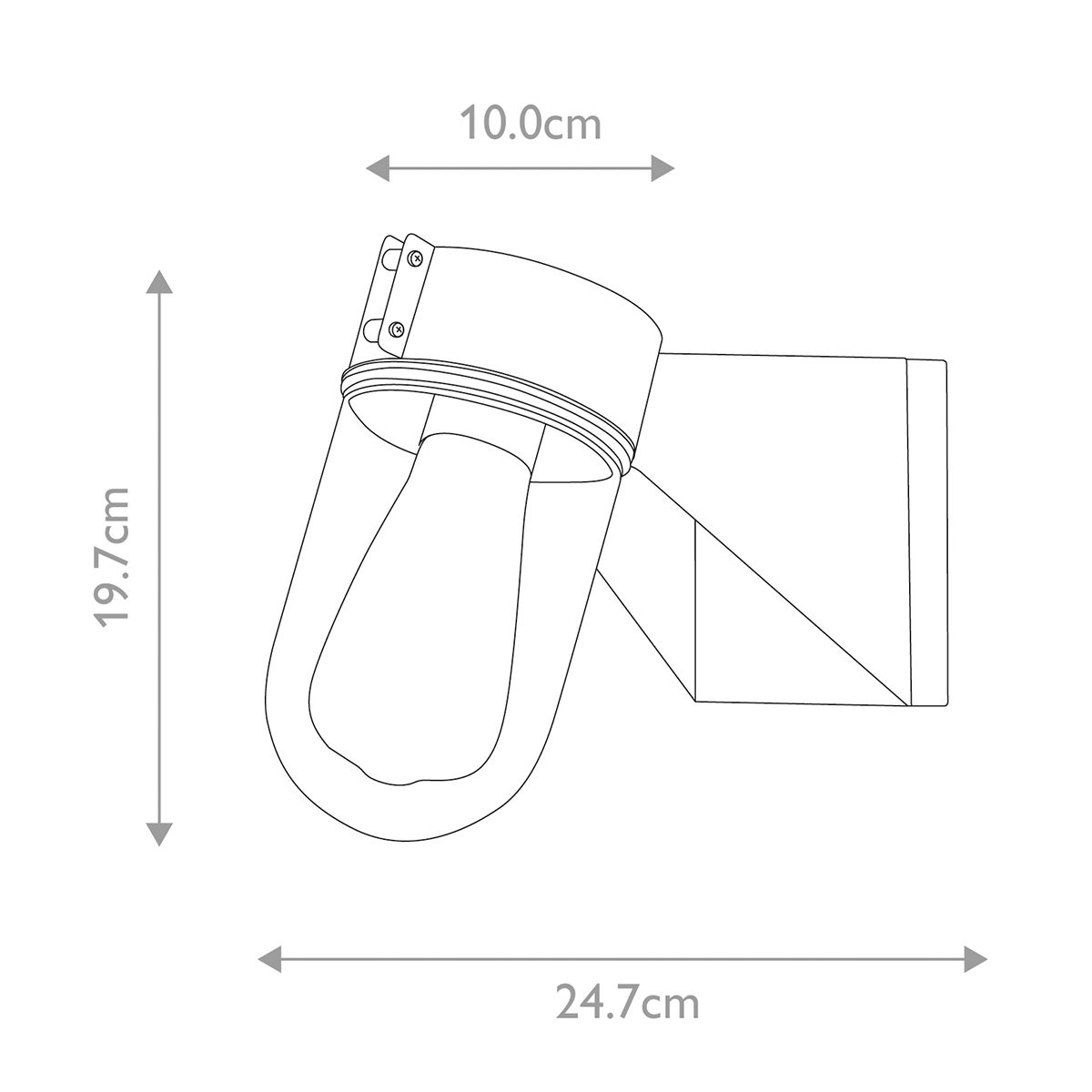 faro wall light sizes