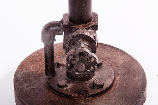 metal industrial pub stool