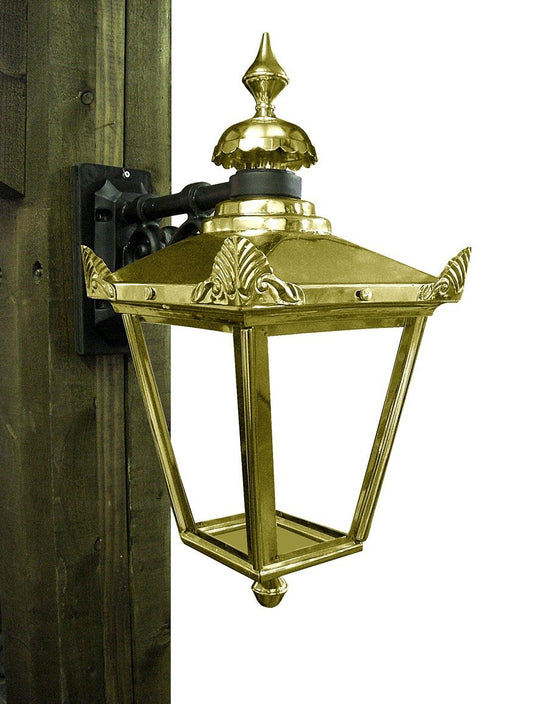 Pair of Hanging Brass Victorian Lantern
