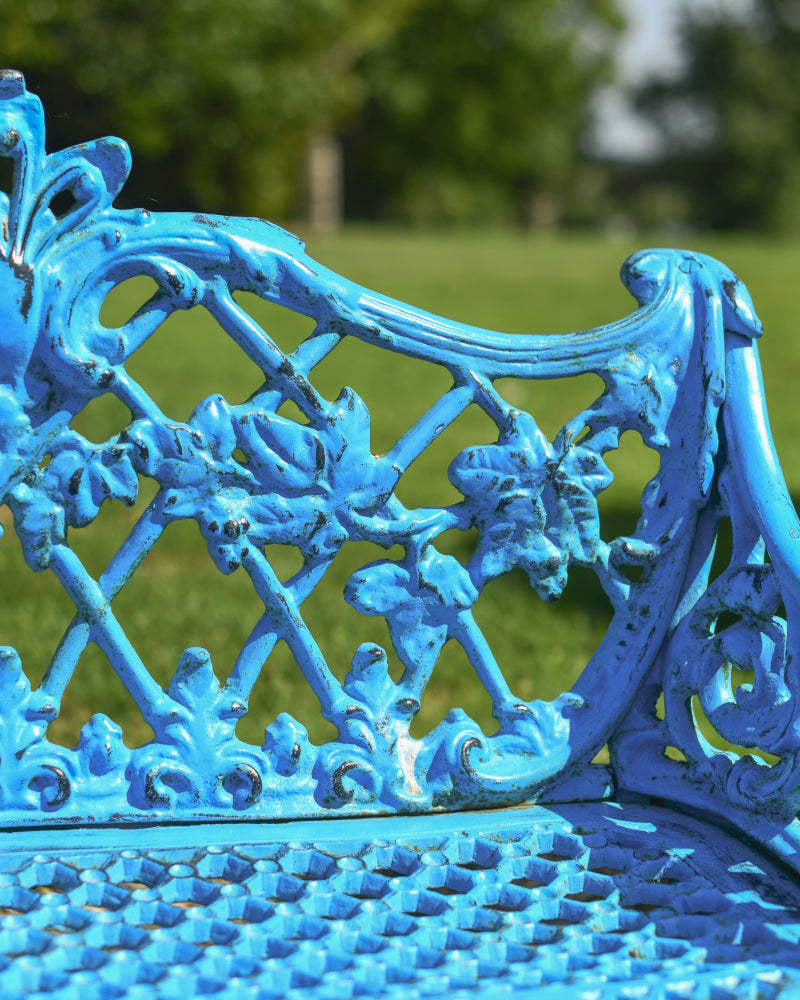 View of the bench backplate